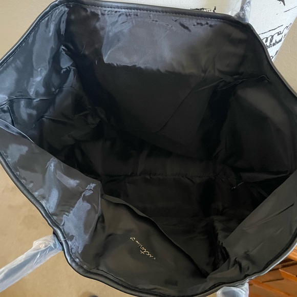 Victoria Secret Canvas Leopard Print Tote Bag NWOT 19 X 12 - Picture 5 of 7